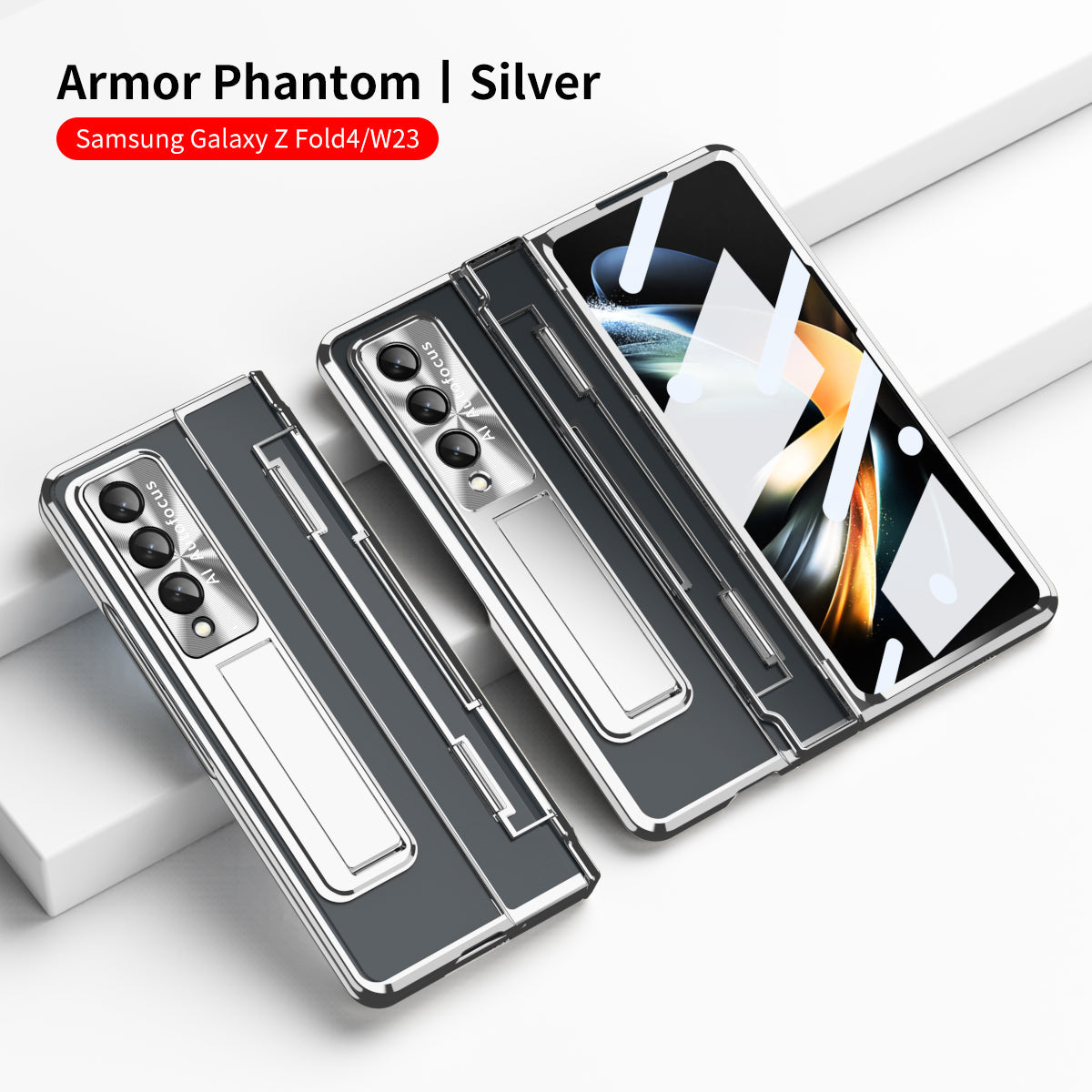 360° Armor Hinge Folding Transparent Case 2.0