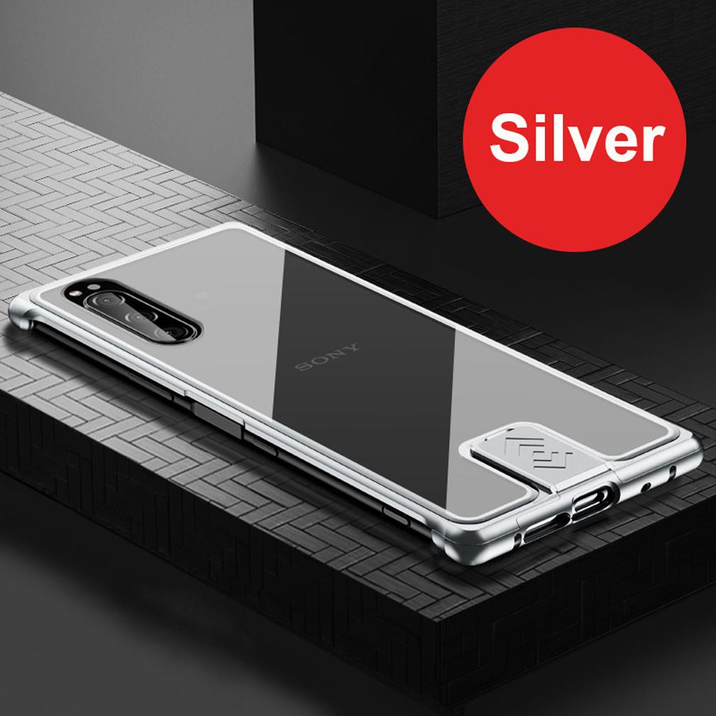 Transparent Metal Glass Case