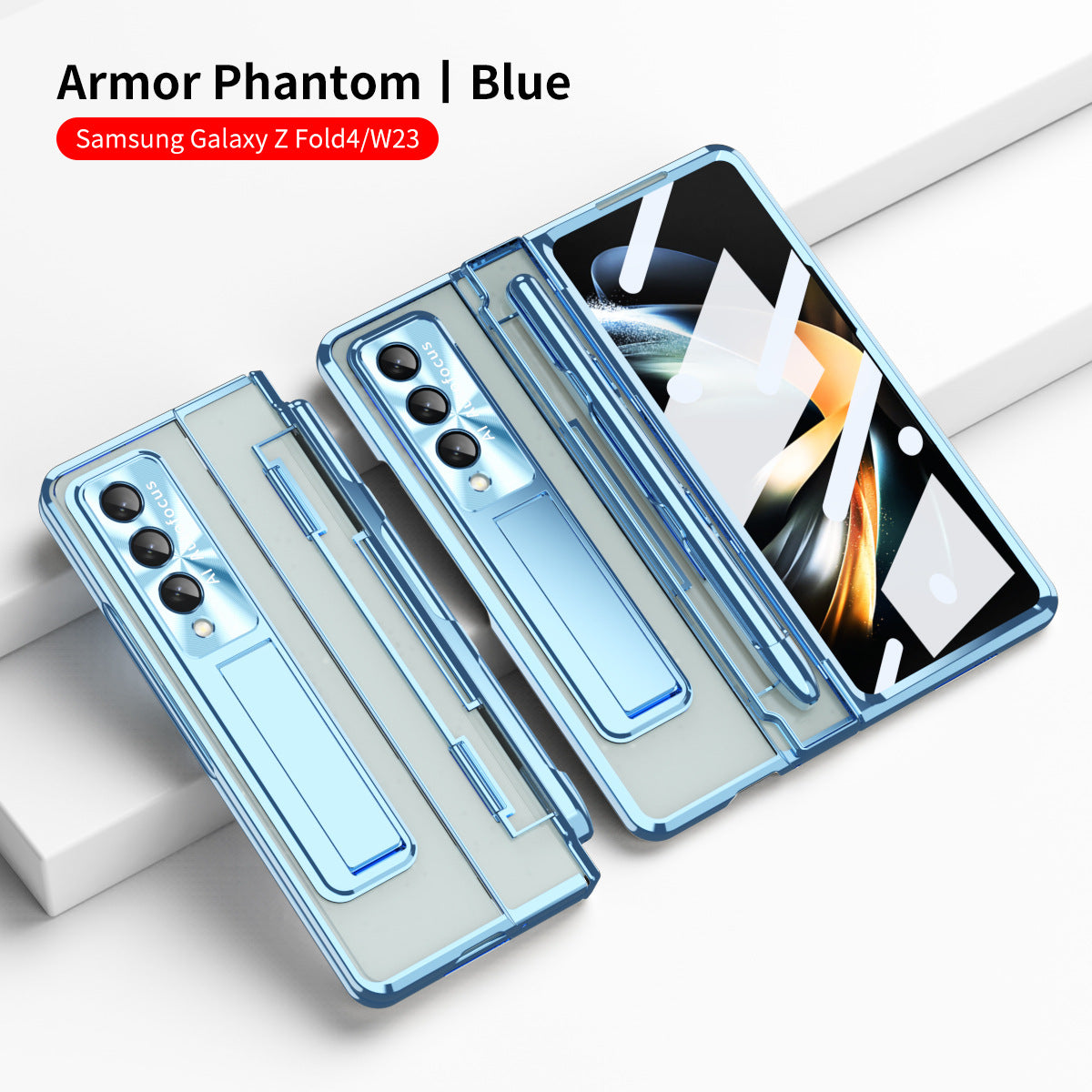 360° Armor Hinge Folding Transparent Case 2.0