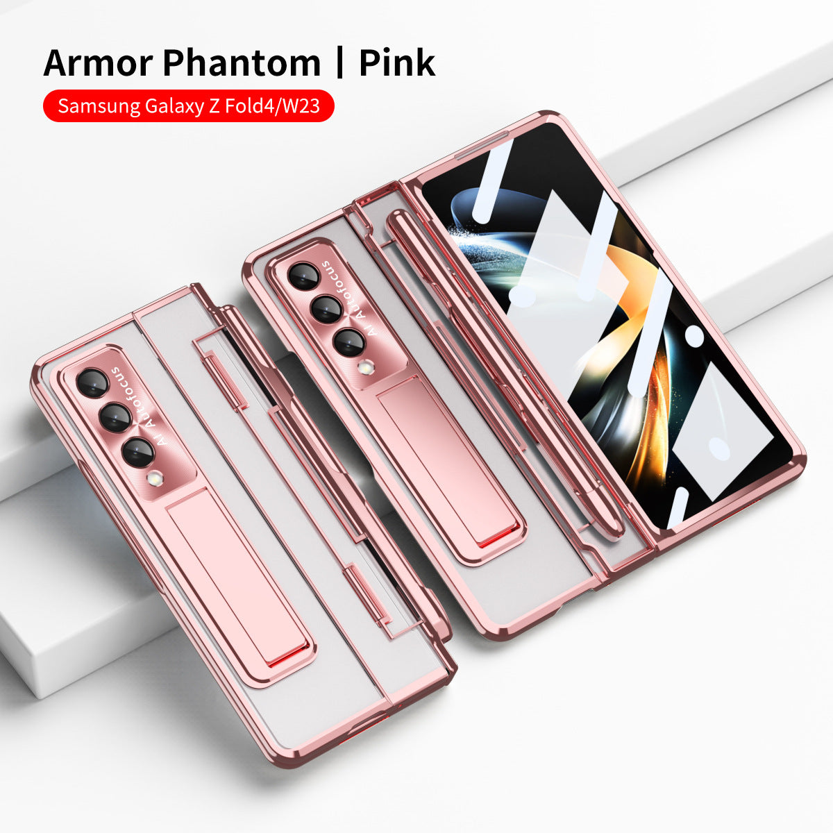 360° Armor Hinge Folding Transparent Case 2.0