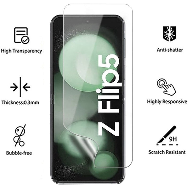 6in1  Camera and Screen Protection for Samsung Galaxy Z Flip 5