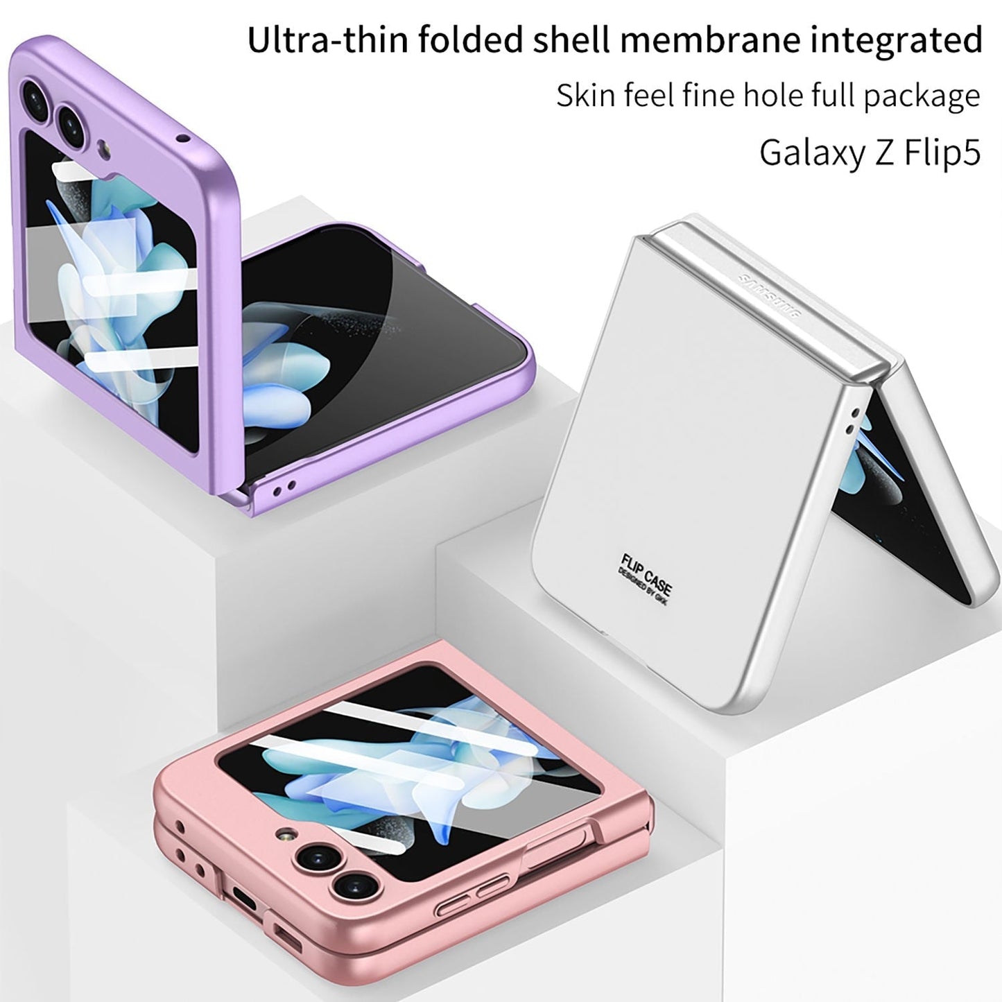 Ultra-Thin Mirror Film Case for Samsung Galaxy Z Flip 5