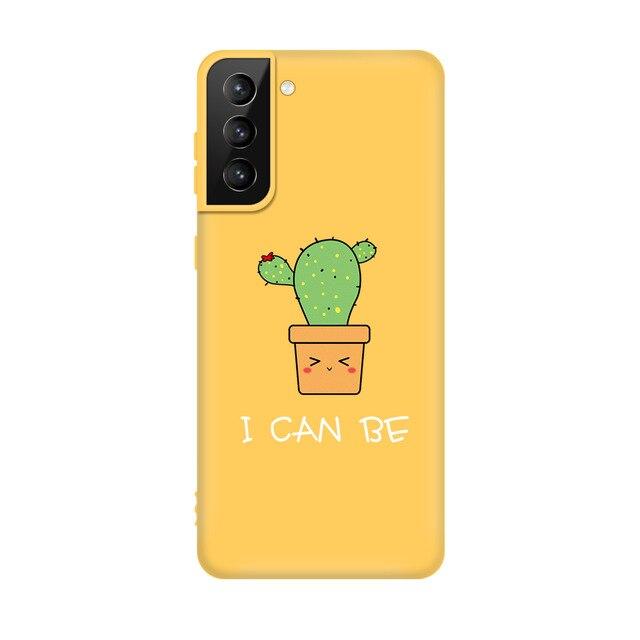 Cute Silicone Soft Matte Protective Case