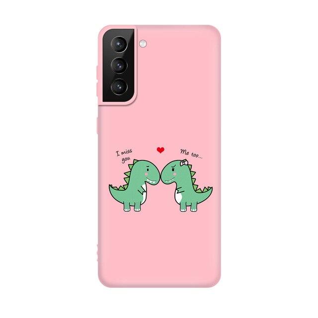 Cute Silicone Soft Matte Protective Case