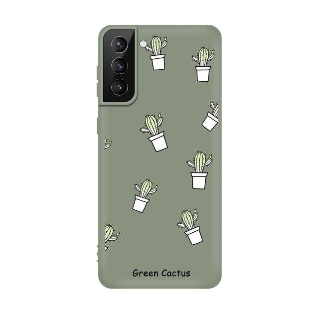 Cute Silicone Soft Matte Protective Case