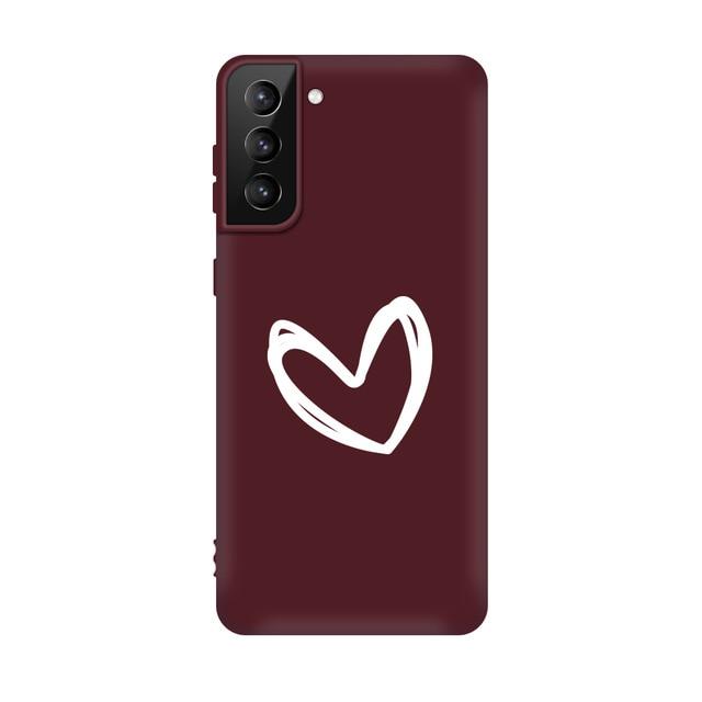 Cute Silicone Soft Matte Protective Case